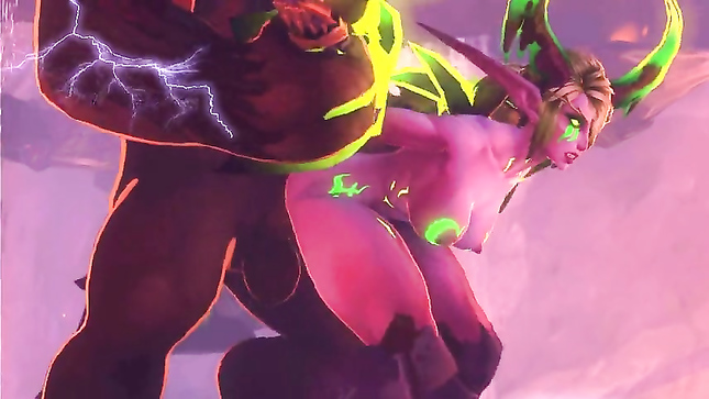 Подземелье страсти: демоническая оргия Варкрафта