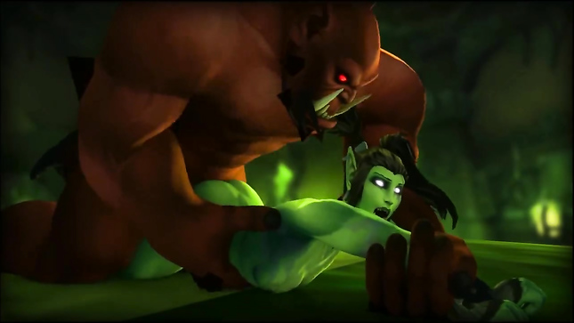 Дикие оргии монстров: орки, эльфы и дренеи в экстазе