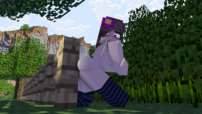 Пиксельная развратница