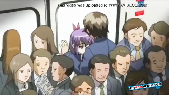 Школьница дрочит незнакомцу в метро