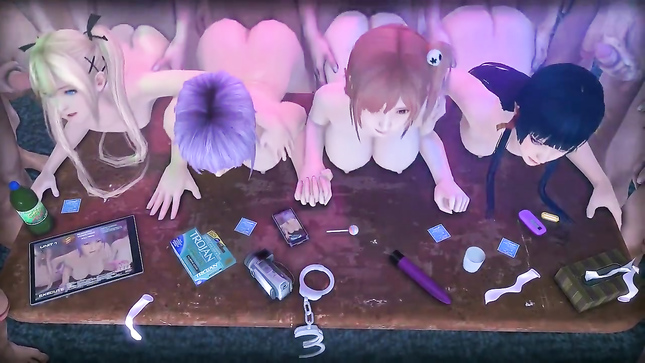 Хентай оргия - Секретные утехи Ханоки