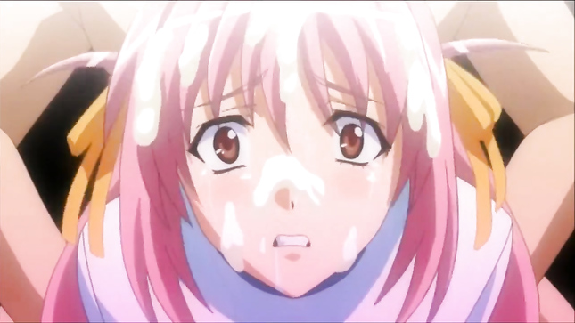 Милашка тян впервые занимается сексом