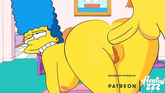 Симпсоны порно мультфильм нарезка